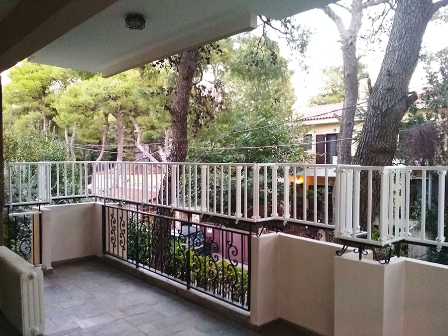 Μπαλκόνι με γωνίες - Protex