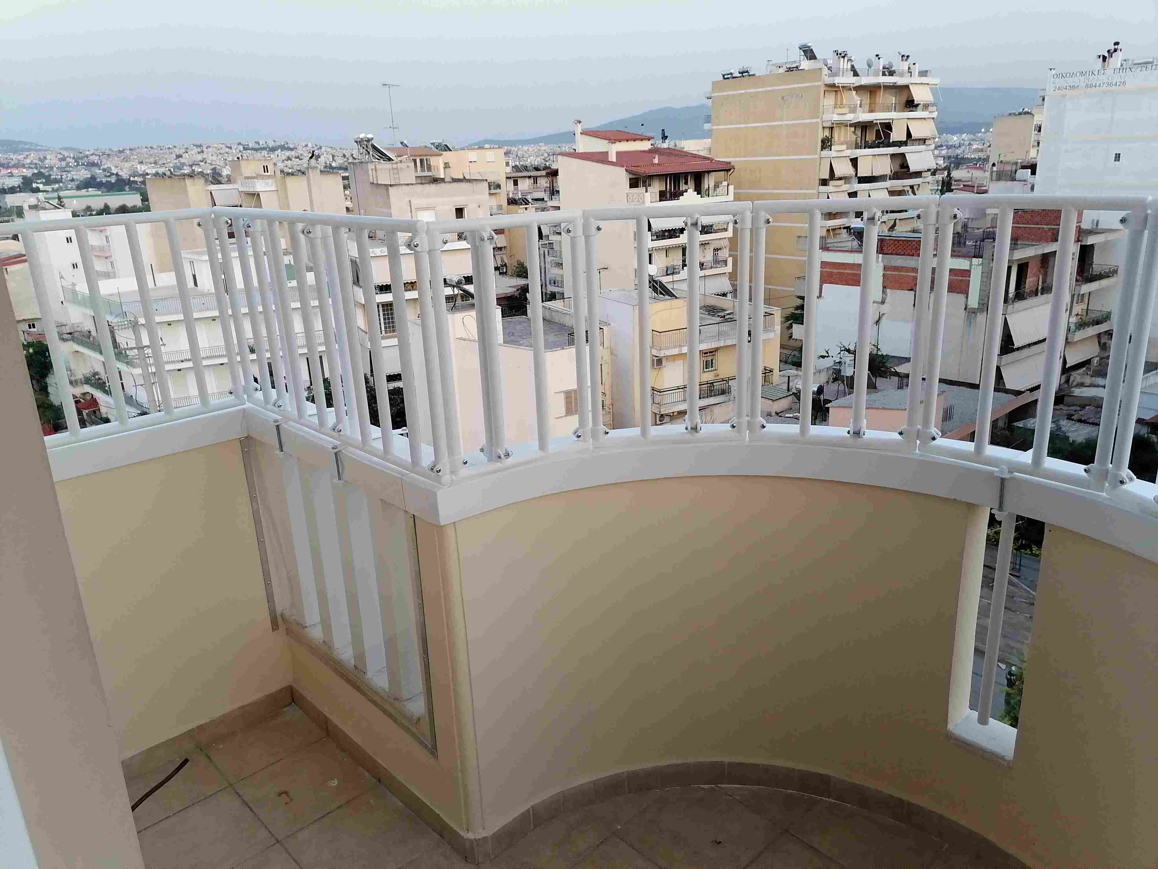 Μπαλκόνι με καμπύλες - Protex