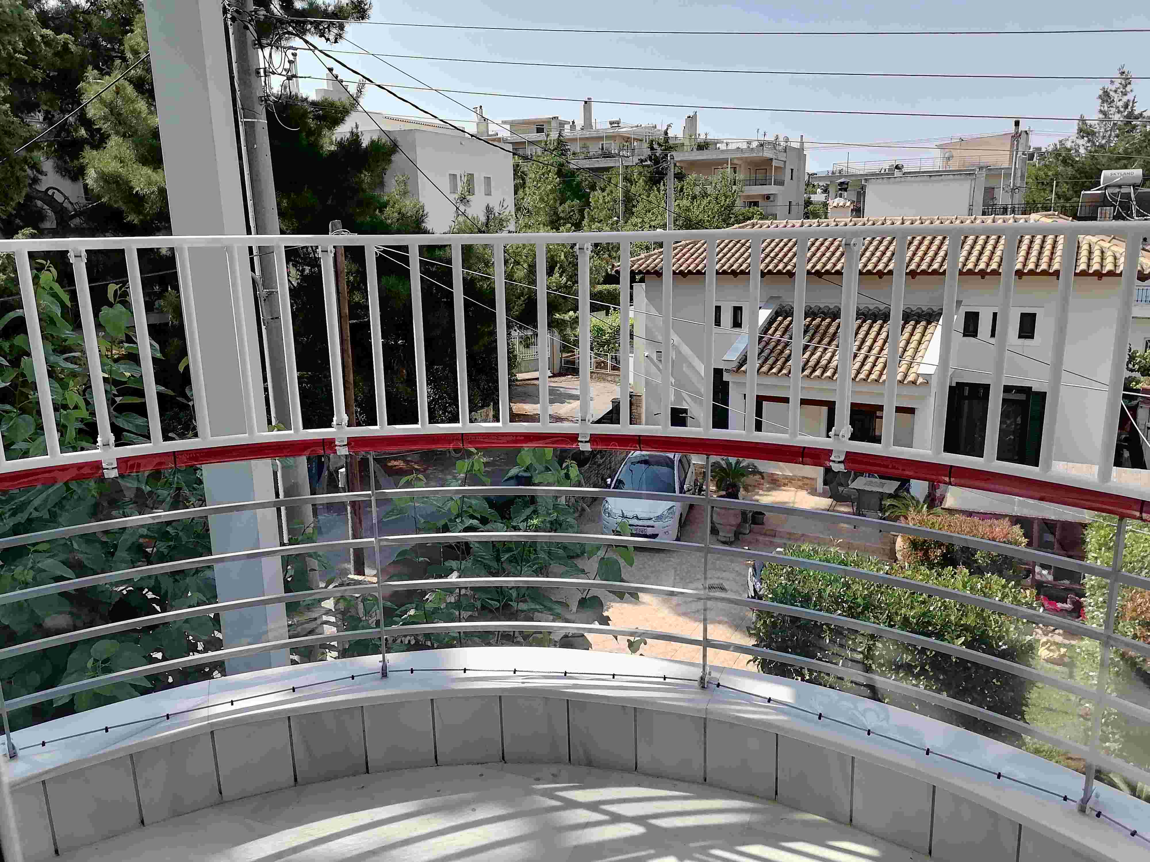 Μπαλκόνι με καμπύλες - Protex