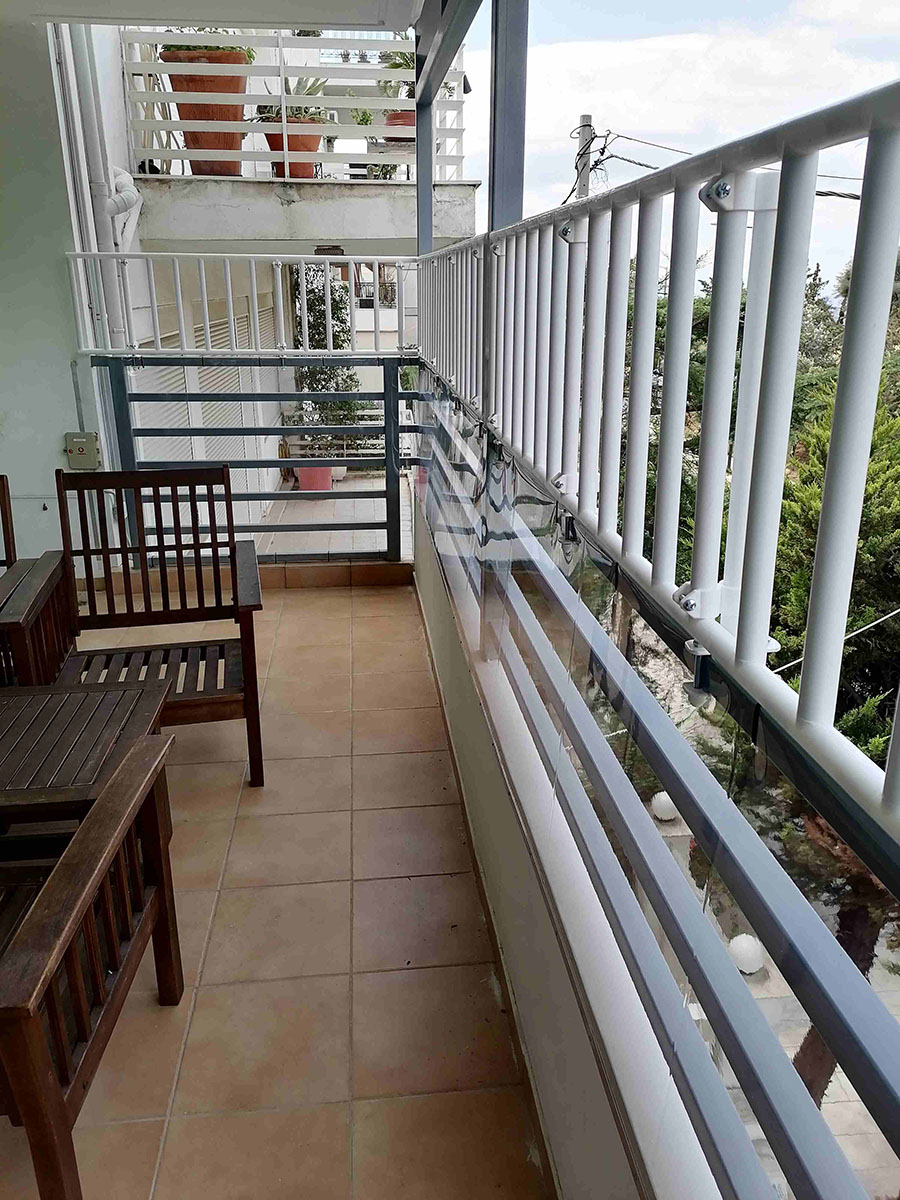 Διπλή κάλυψη με κάγκελο και μεμβράνη - Protex