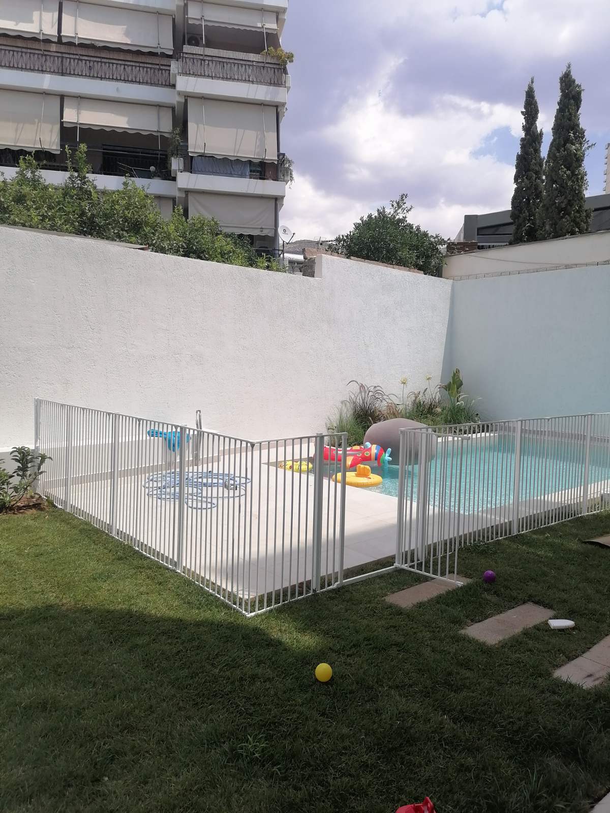 Κάγκελα για την πισίνα - Protex