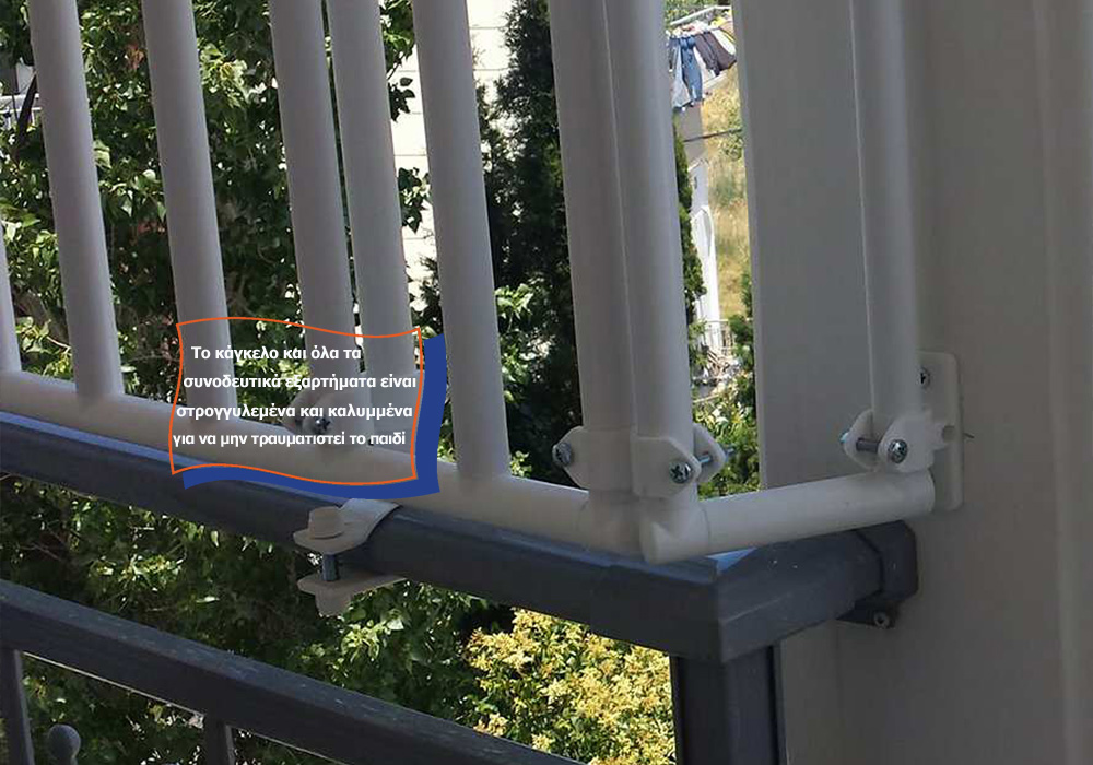 Κάγκελο Protex από τυχαίο κάγκελο έχει μεγάλη διαφορά